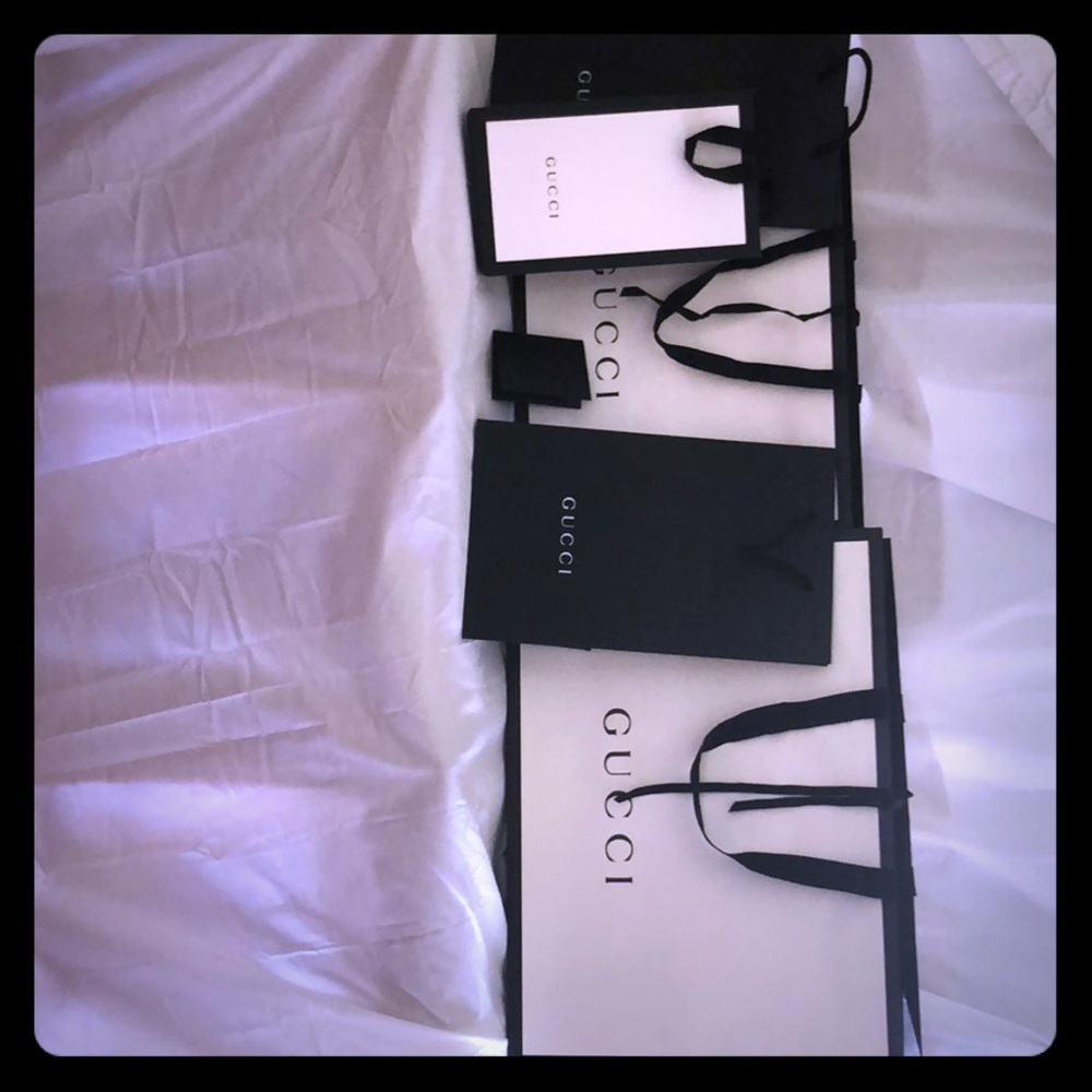 Gucci gift bags